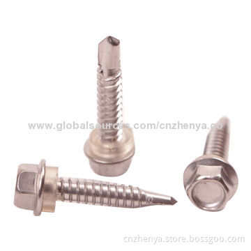 Hex Head Self Drilling Screws with EPDM Washer DIN7504